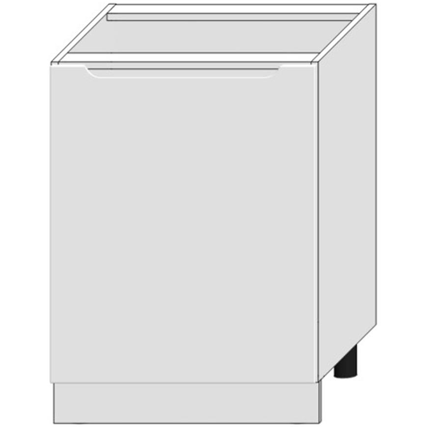 Kuchyňská Skříňka Zoya D60pc Pl Bílý Puntík/Bílý Baumax