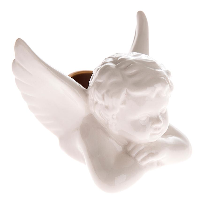 Porcelánový svícen - anděl ANP219
