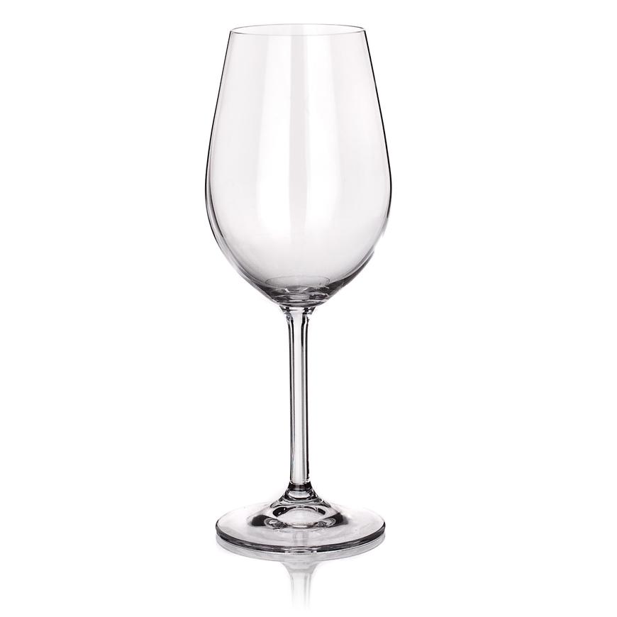 Skleničky na bílé víno 6ks Crystal 350ml 02b4g001350