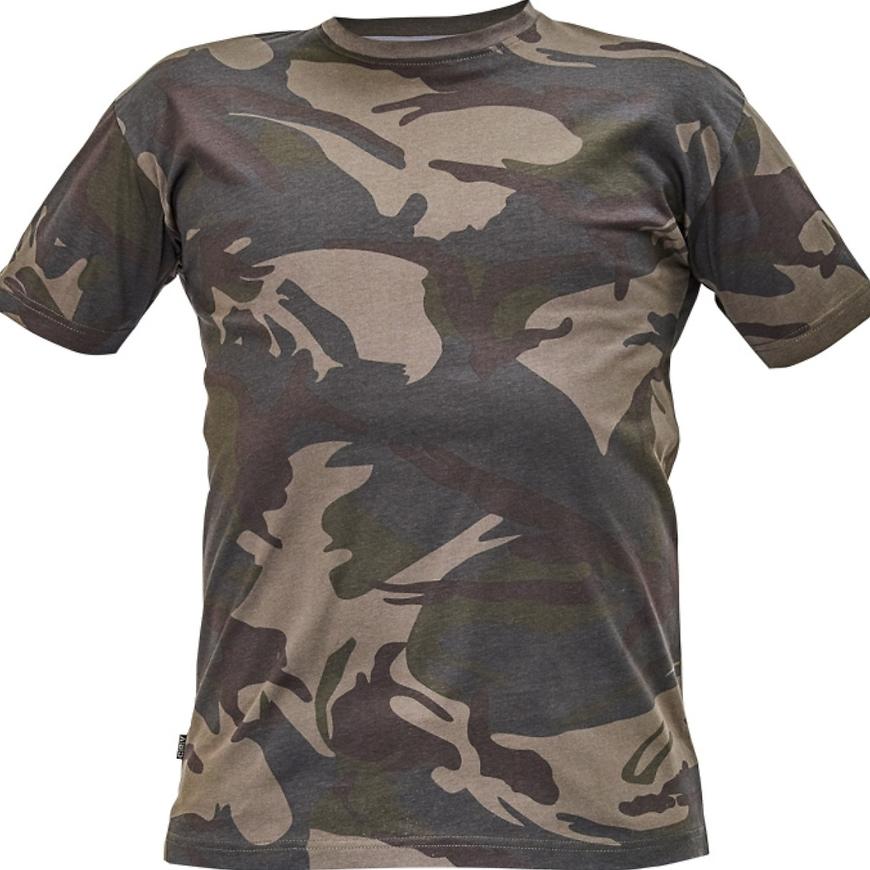 Tričko Crambe camouflage XL Cerva