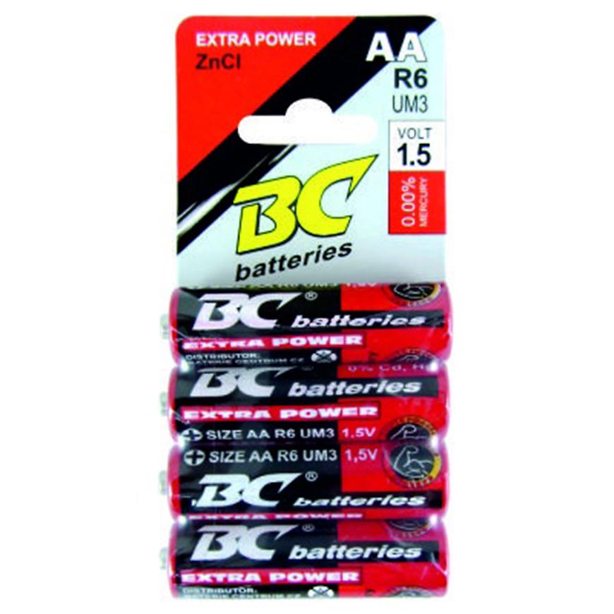 Baterie AA tužková Extra Power BCR6/4P Trixline