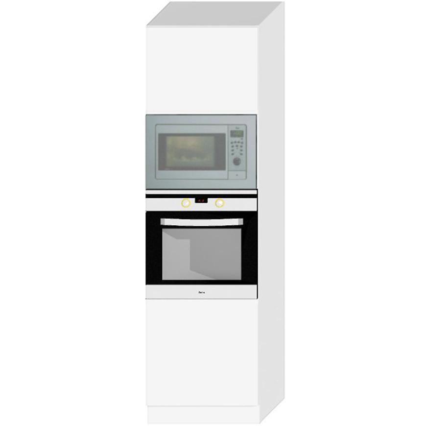 Kuchyňská Skříňka Livia D60pk Mv 2133 Pl Bílý Lesk/Bílý Baumax