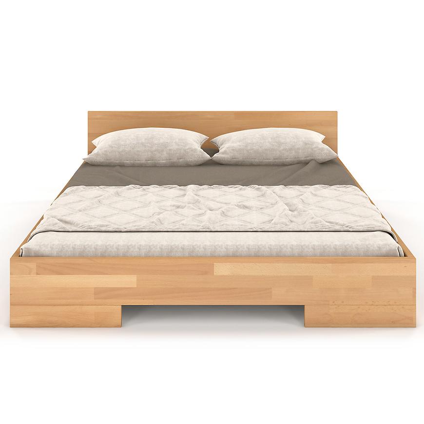 Dřevěná buková postel Skandica Spectrum Nízký 120x200 Přírodní Baumax