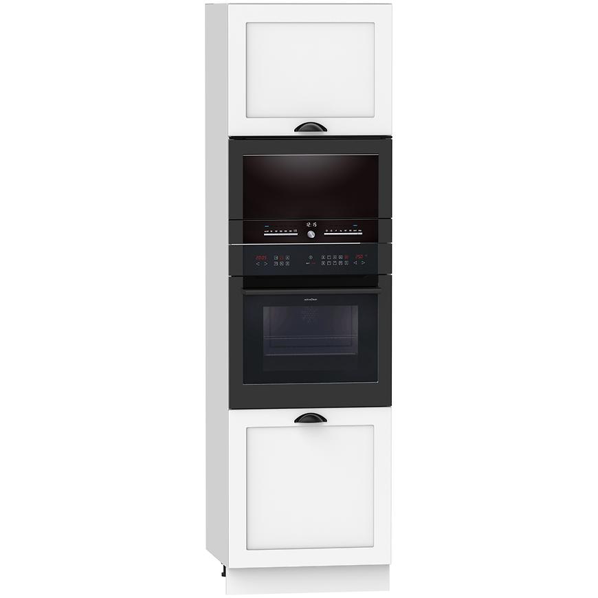 Kuchyňská Skříňka Adele D60pk Mv 2133 Pl Bílý Puntík/Bílý Baumax