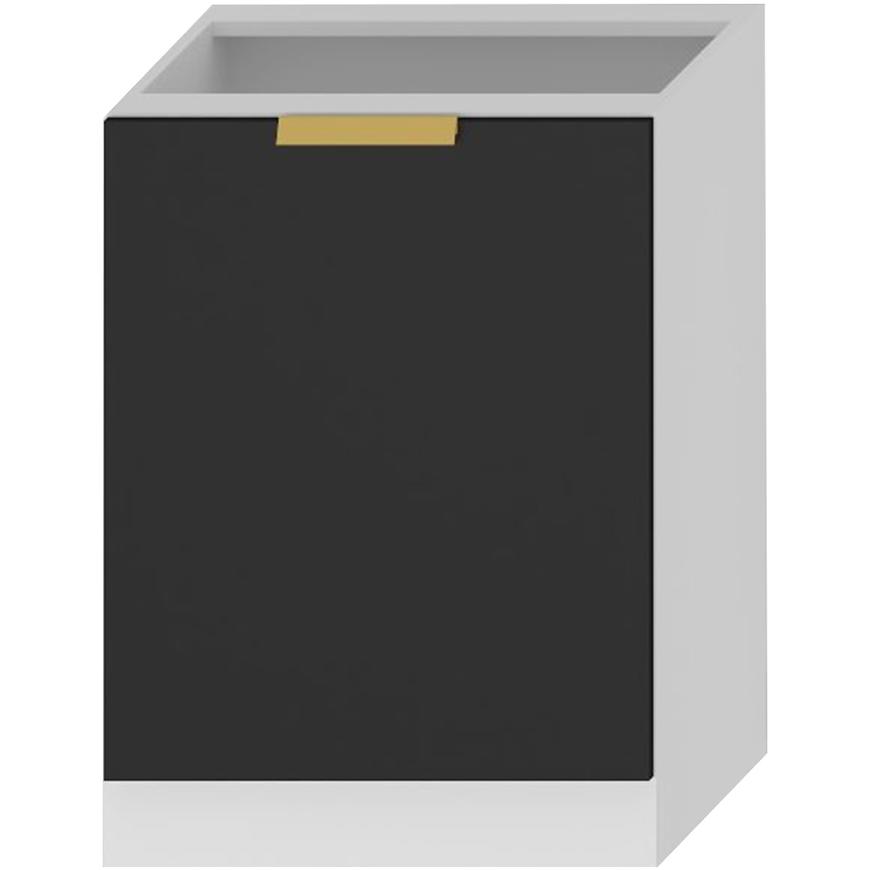Kuchyňská Skříňka Denis D60 Pl Černá Mat Continental/Bílý Baumax