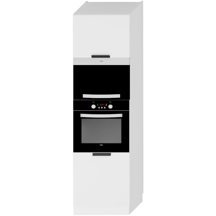 Kuchyňská Skříňka Denis D60pk Mv 2133 Pl Bílý Satén Mat/Bílý Baumax