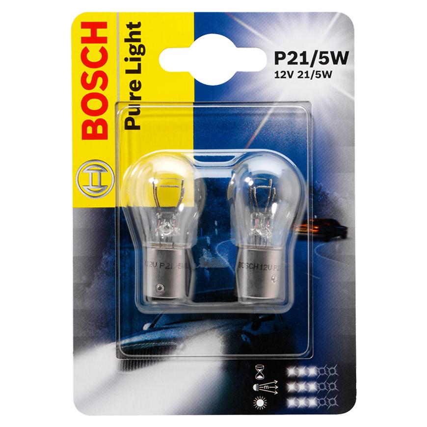 Žárovka 12V 21/5W P21/5W BAY15D Bosch 2 ks Blistr Bosch