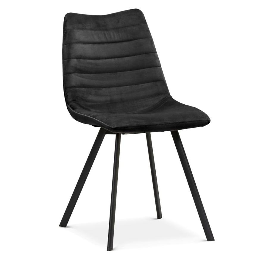 Židle Roxa Černá/ Noha Černá Baumax