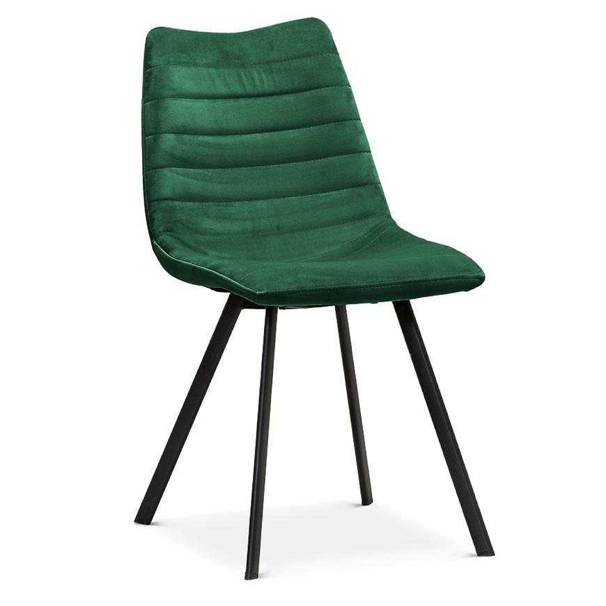 Židle Roxa Zelená/ Noha Černá Baumax