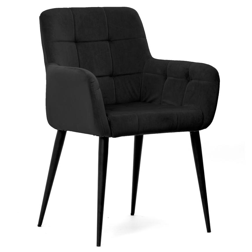 Židle Venus Černá/ Noha Černá Baumax