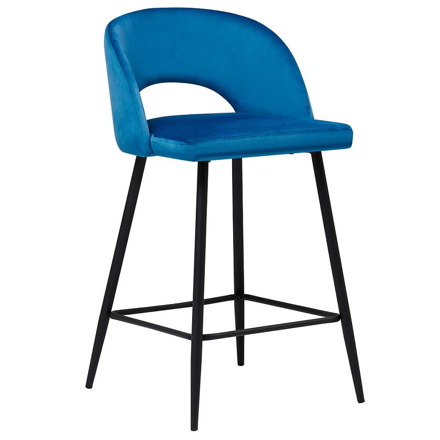 Barová židle Omis dark blue Baumax