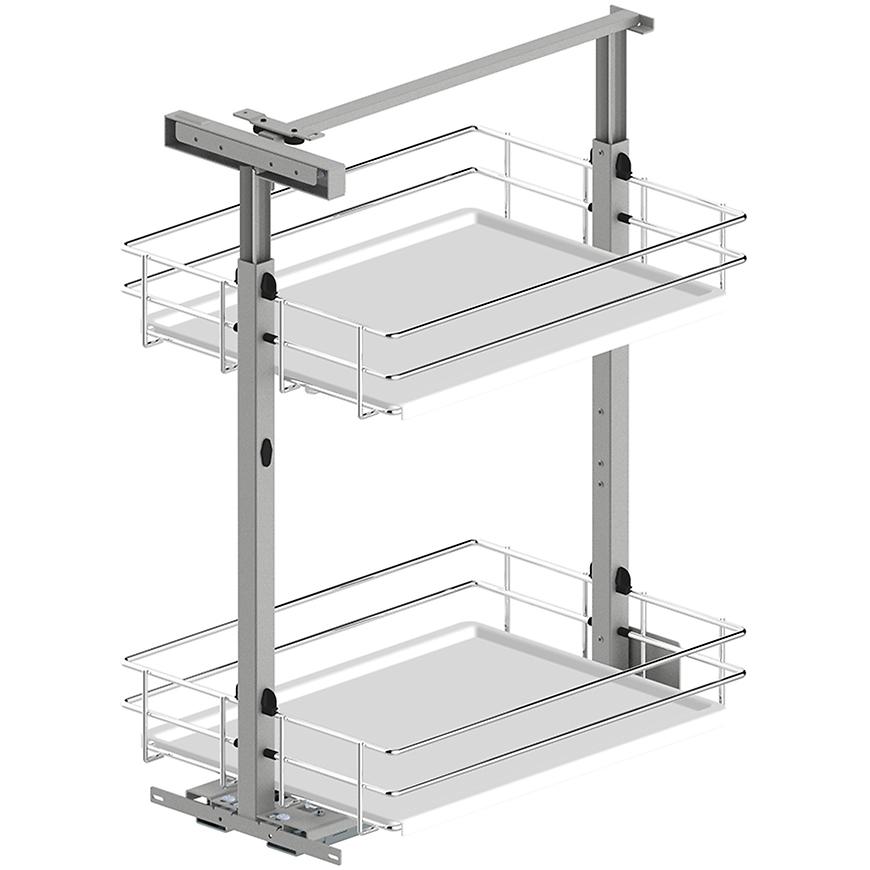 Cargo Mini 40 l480 chrom/bílá Baumax