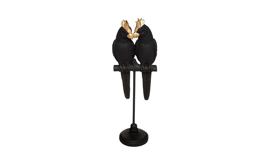 Dekorace Černí ptáci V35cm Baumax