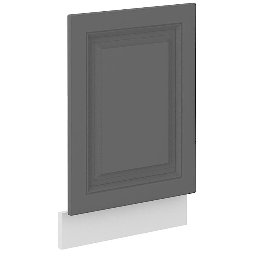 Dvířka na vestavnou myčku kuchyňská skříňka Stilo dustgrey/bílá 570x446 Baumax