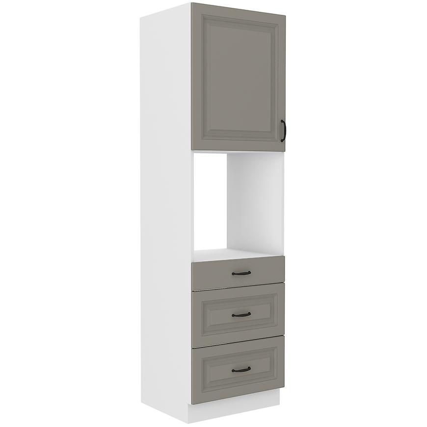 Kuchyňská Skříňka Stilo claygrey/bílá 60DPS-210 3S 1F Baumax