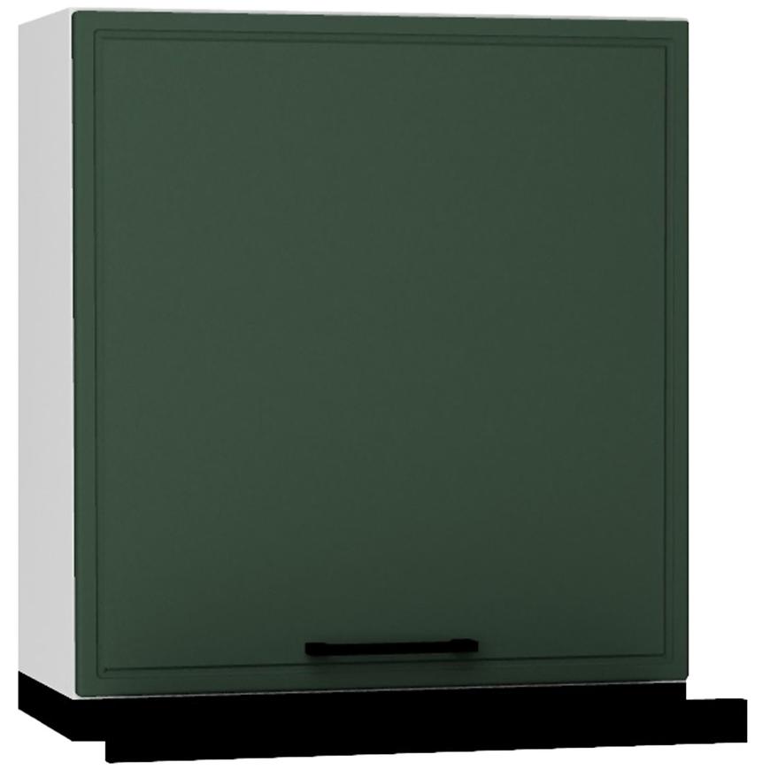 Kuchyňská skříňka Emily w60/68 slim pl s černou digestoří zelená Baumax