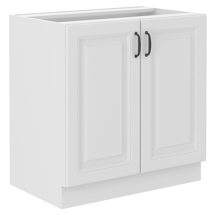 Kuchyňská skříňka STILO bílá mat/bílá 80d 2f bb Baumax