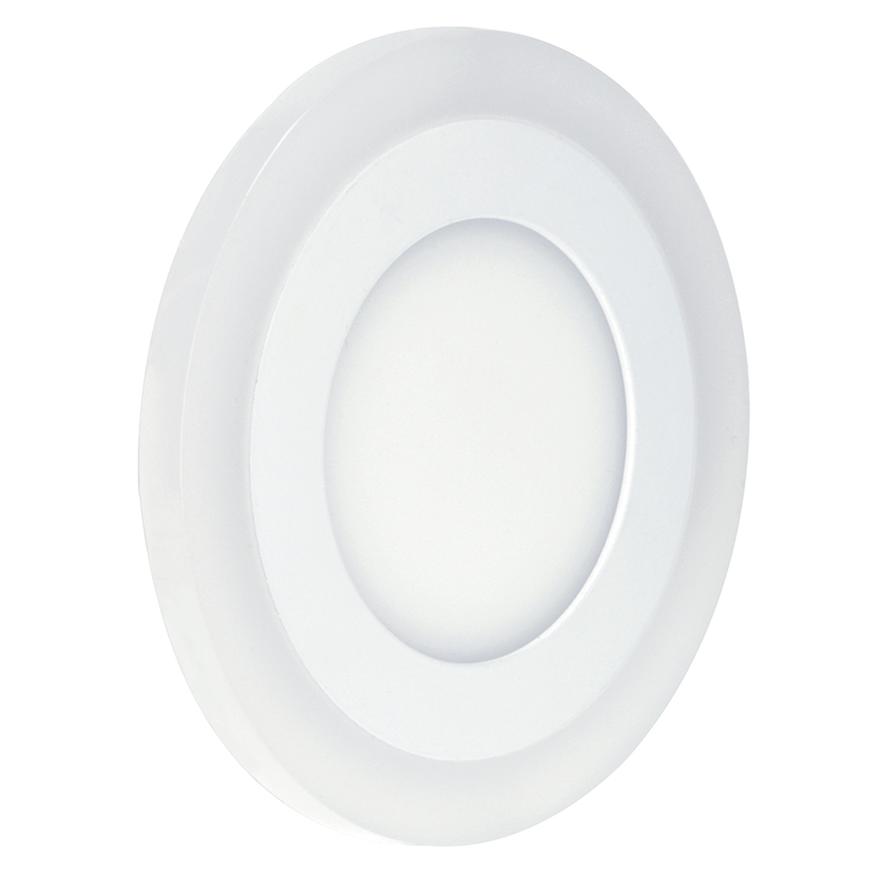 LED vestavné svítidlo DUO kulaté 12+4W 900 lm ECOLITE