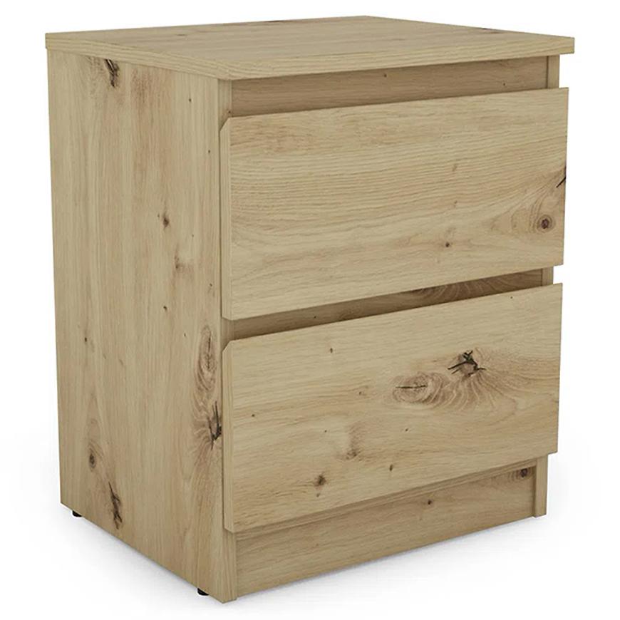 Noční Stolek Carlos 2 zásuvky 40x34x50 638966 Baumax