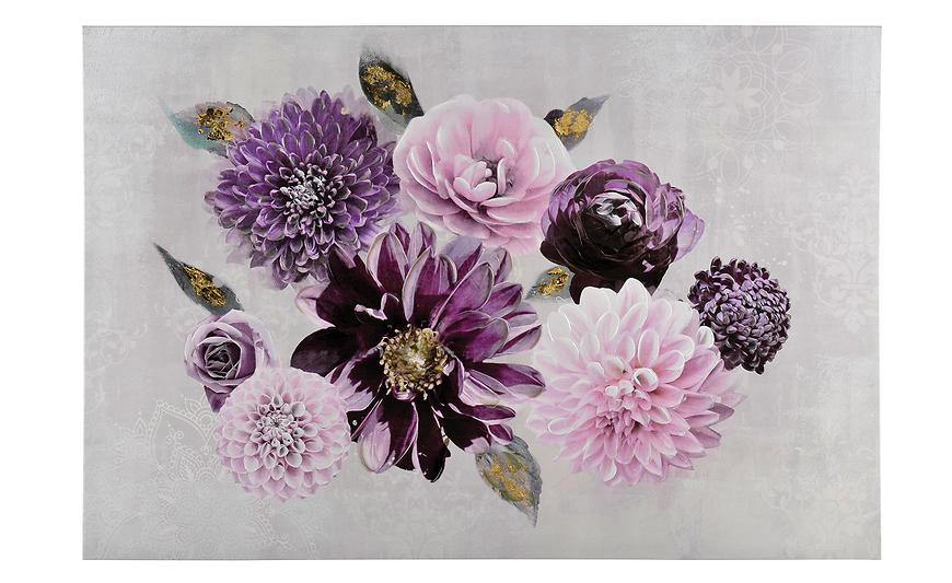 Obraz Fialové květy 120x80 cm Baumax