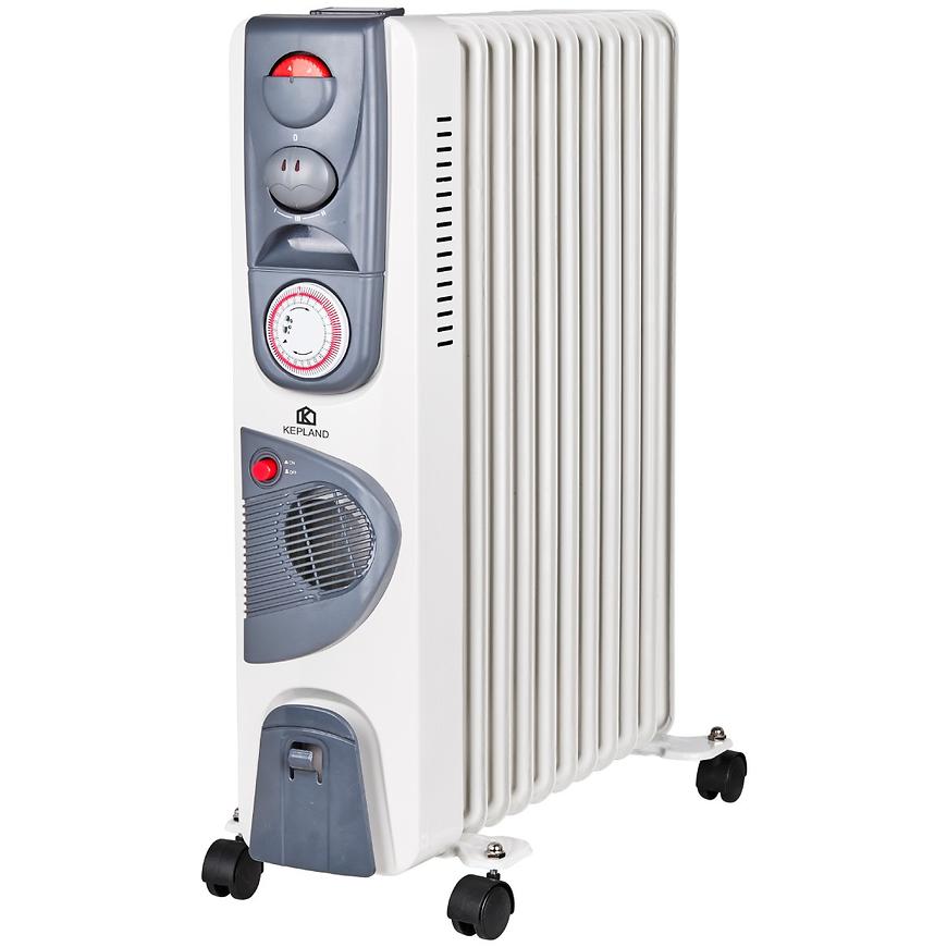 Olejovy radiator 11-el. Turbo 2500W + 400W Baumax