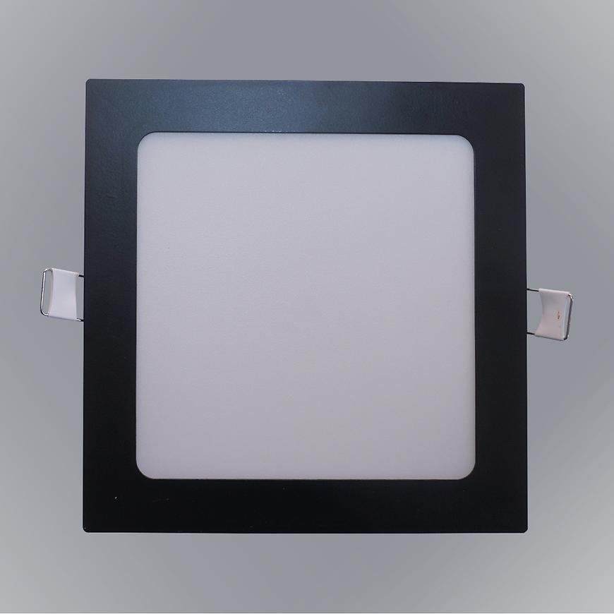 PANEL LED SQUARE 3W 4200K ČTVEREČNÍ ČERNÁ Baumax