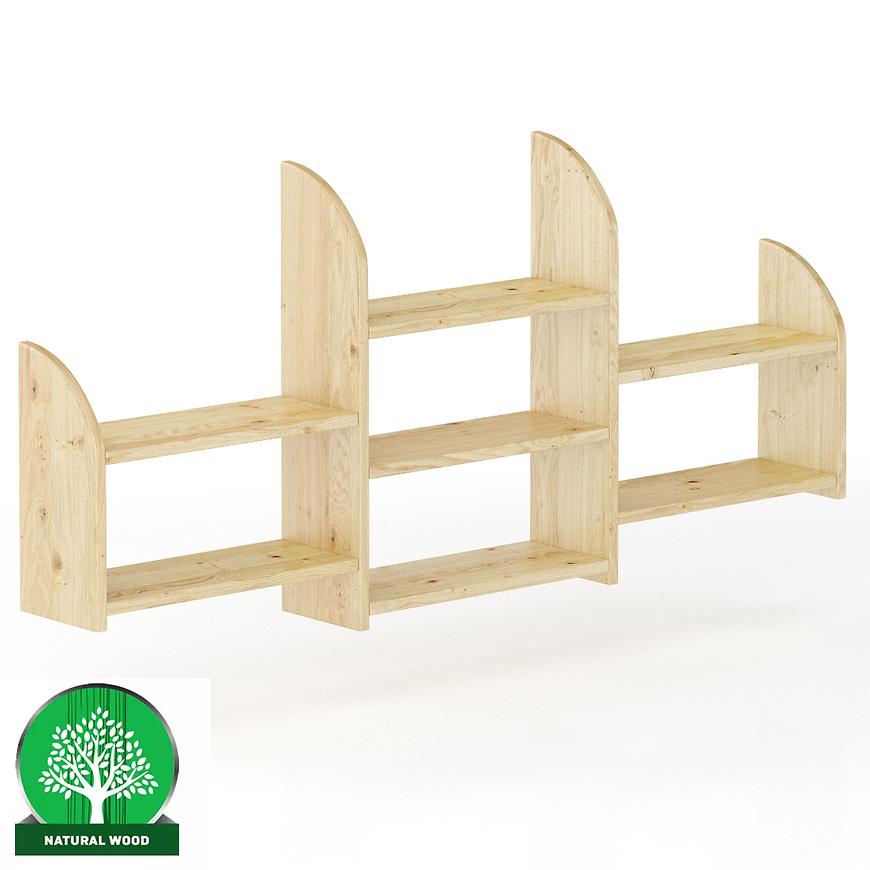 Polička borovice PK102-150x69x19 přírodní Baumax