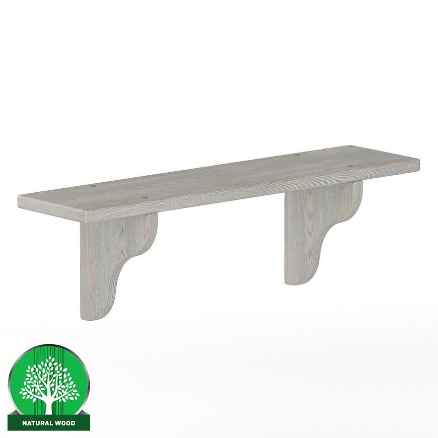 Polička borovice PK121-80x25x20 grey Baumax