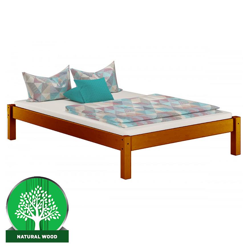 Postel Dora 160x200 borovice kaštan Baumax
