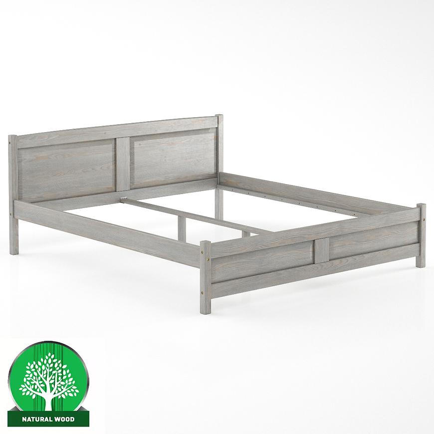 Postel borovicová LK104–180x200 grey Baumax