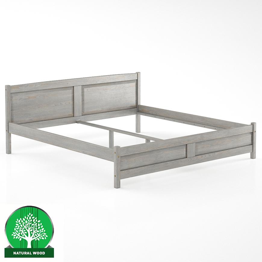 Postel borovicová LK104–200x200 grey Baumax