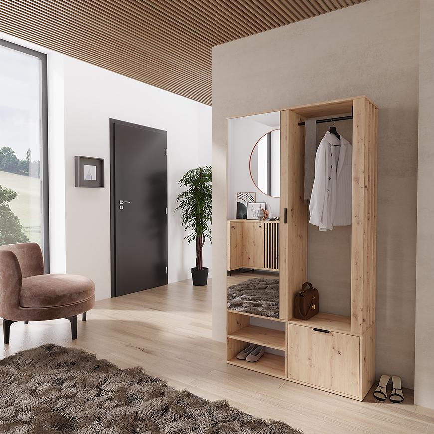 Předsíňová Stěna Milo Dub Artisan Baumax