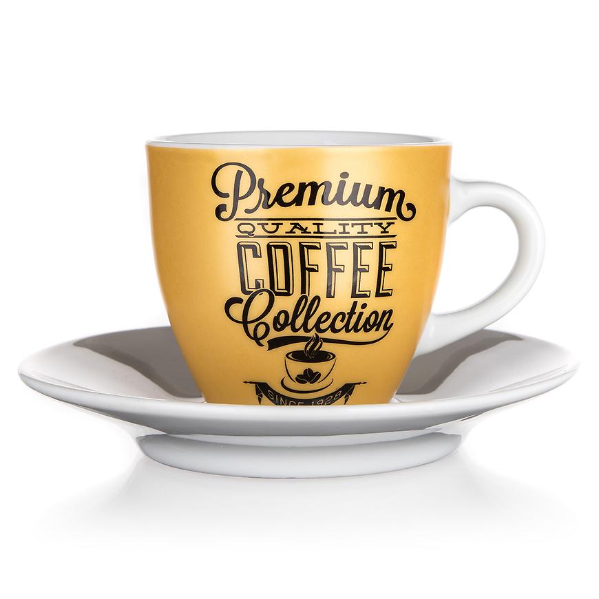 Šálek s podšálkem Premium Coffee 90ml 60325052