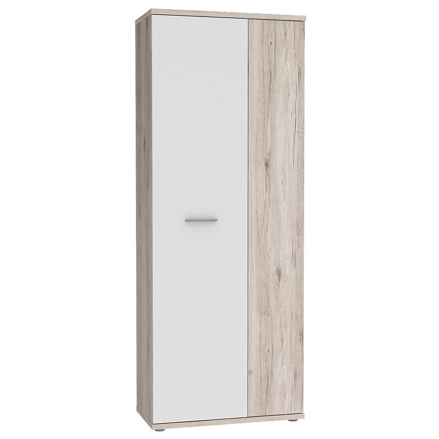Skříň Net 3p Pískový Dub / Bílý Baumax