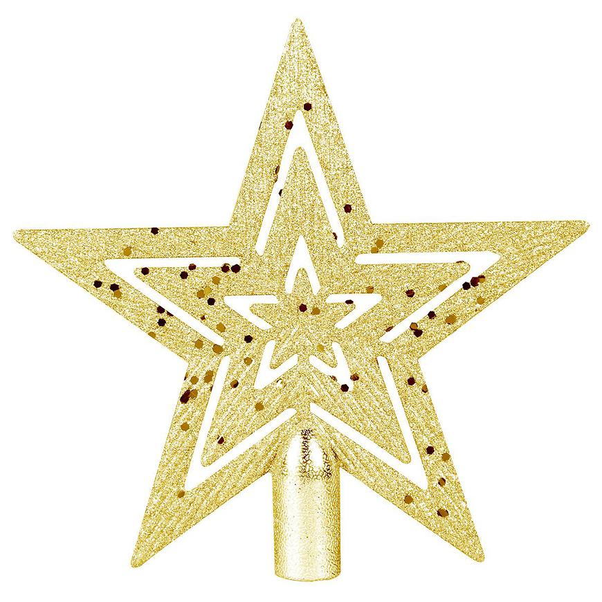 Špice - hvězda zlatá 20cm