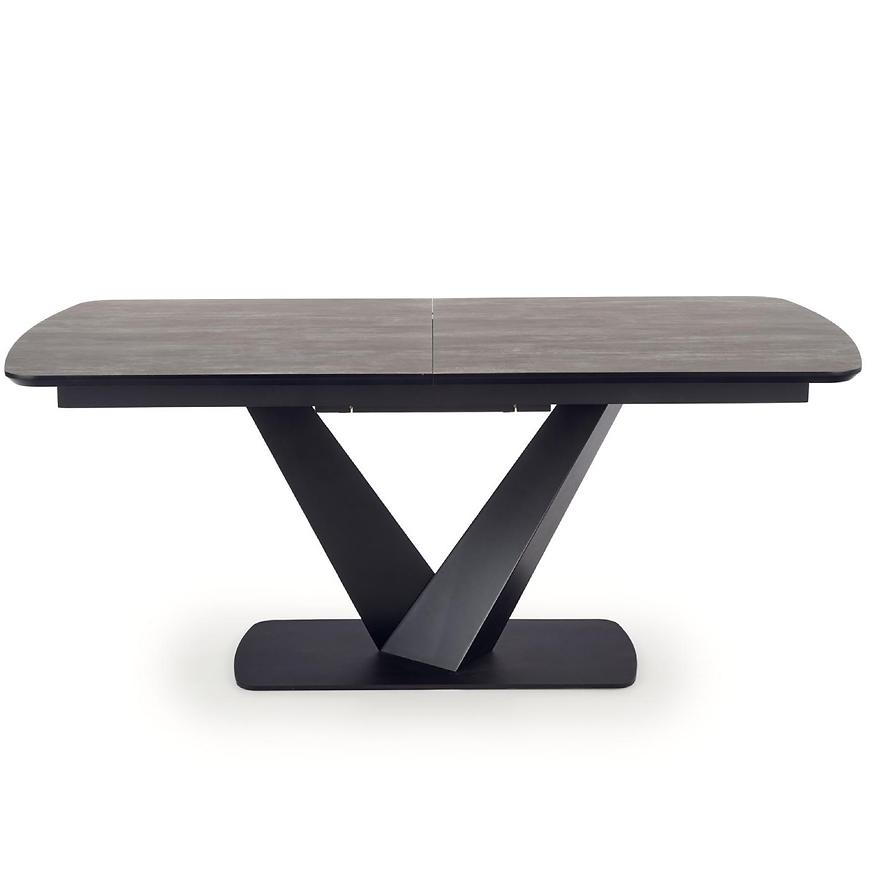 Stùl Vinston 180/230 Mdf/Ocel – Temný Popelavý/Černá Baumax