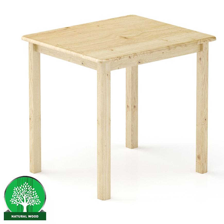 Stůl borovice ST104-100x75x70 syrová Baumax