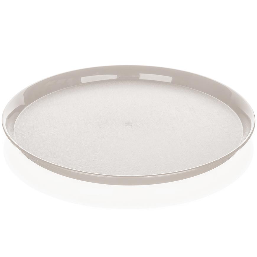 Tác plast kulatý Culinaria 32x2cm ivory