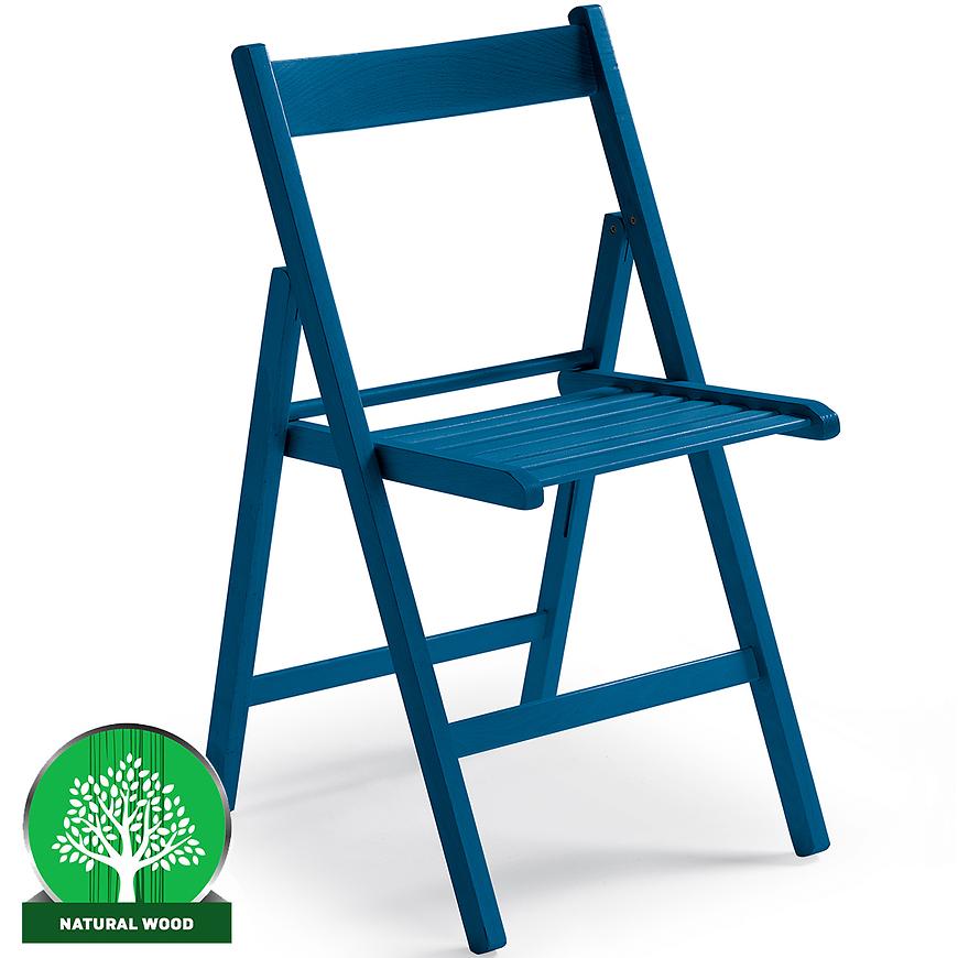 Židle Libro 43X48X79 cm modrý Baumax
