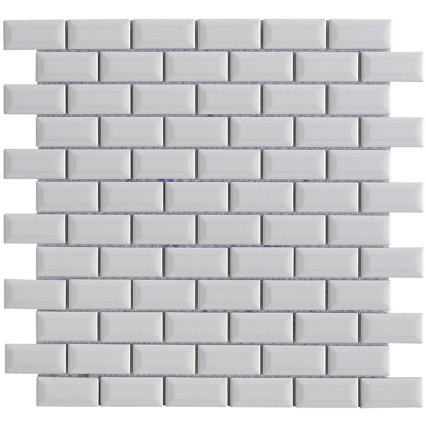 Mozaika 09302 Metro White Mat 30/30 EURO STONE