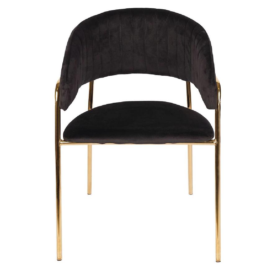 Židle Glamour Černá Baumax