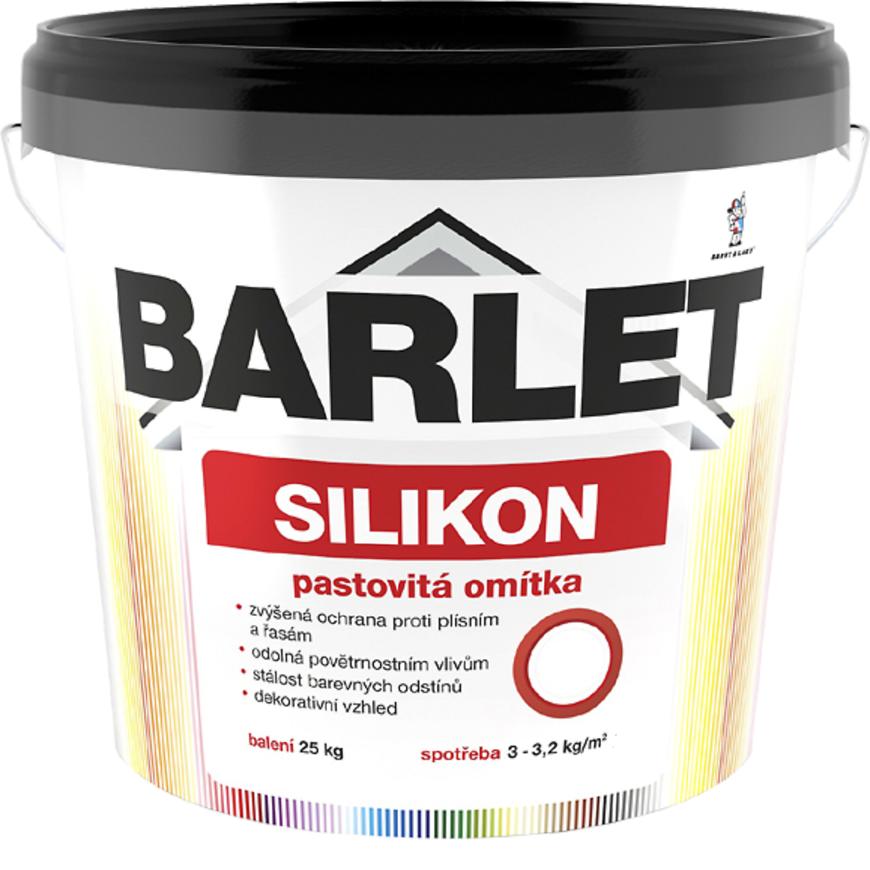 Barlet silikon zrnitá omítka 2mm 25kg 4423 Barlet