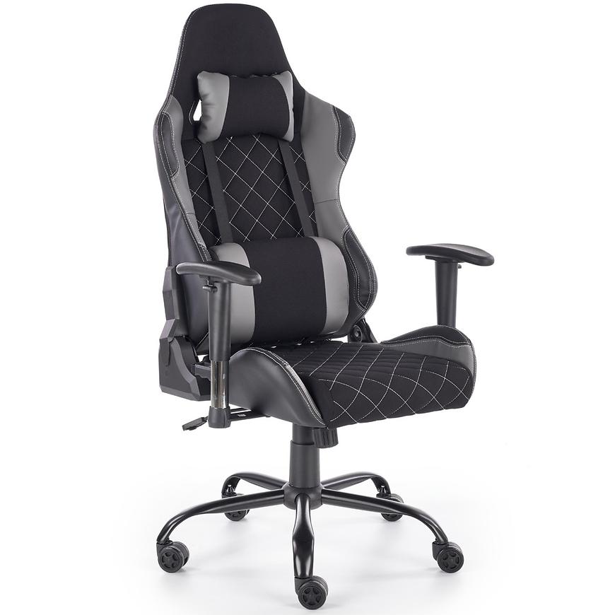 Kancelářská židle Drake černá/šedá Baumax