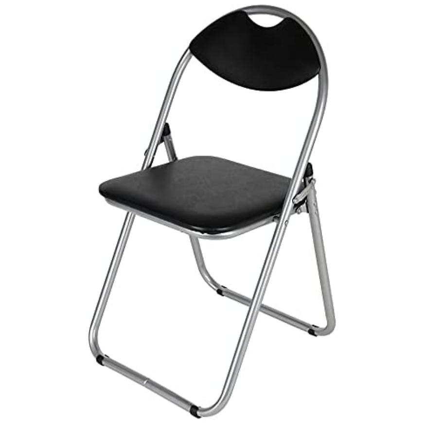 Židle skládací Atom Silver černá Baumax