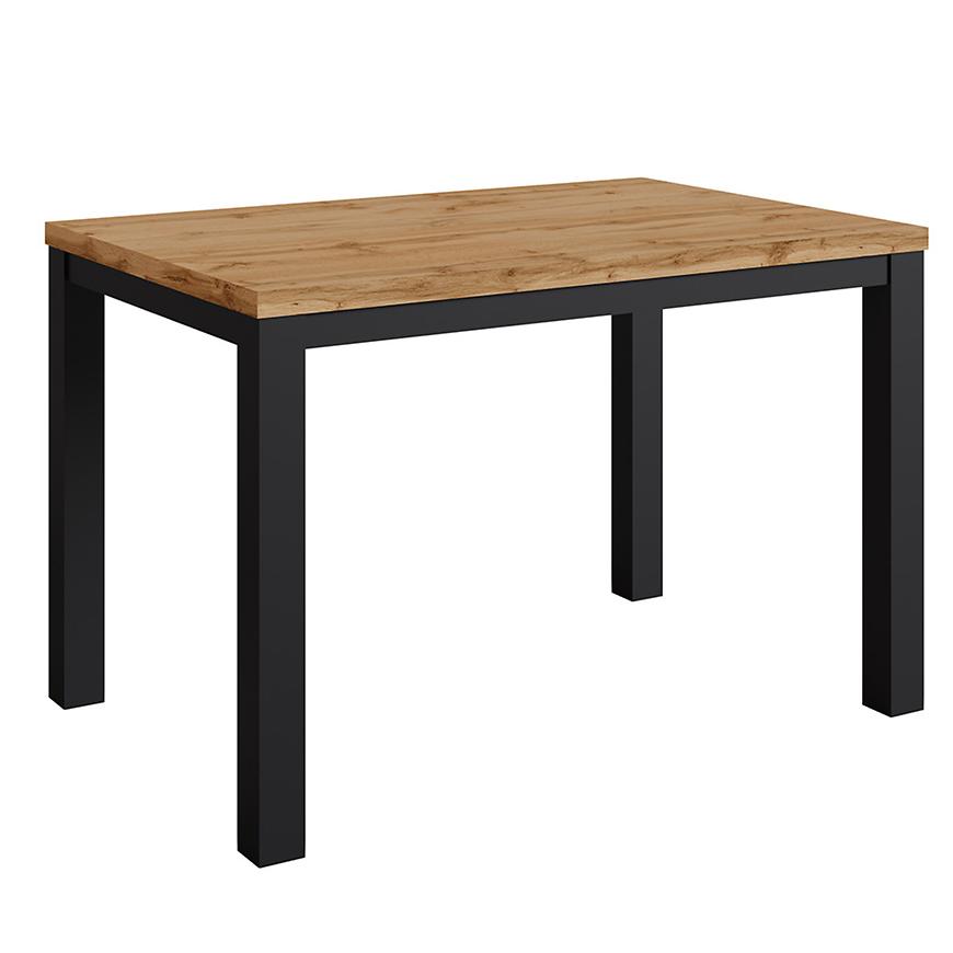 Stůl Oskar d120 černá/wotan Baumax
