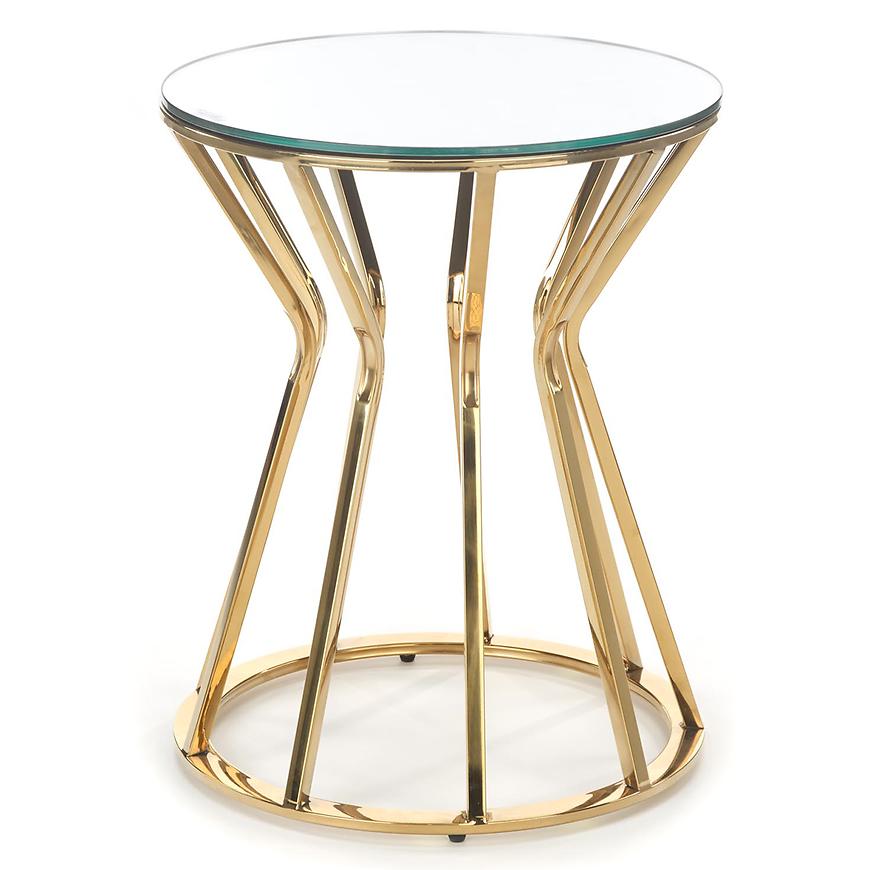 Konferenční stolek Afina S zrcadlo/zlatá Baumax