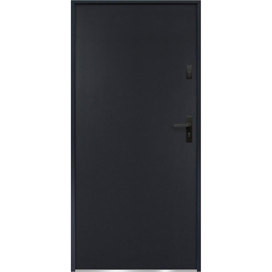 Vchodové dveře Artemida P55 90L Antracit Baumax