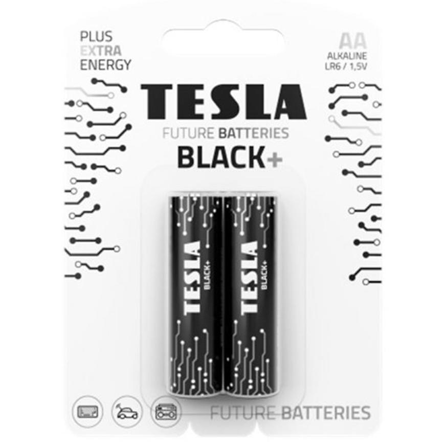 Baterie Tesla AA LR06 Black+ 2 ks TESLA LIGHTING