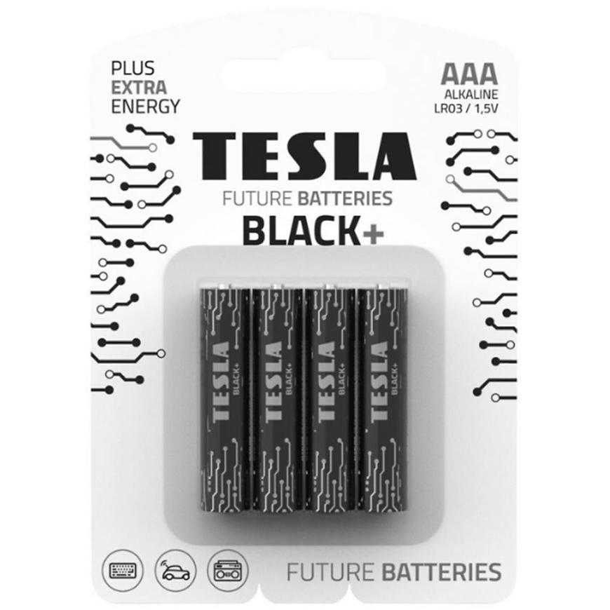 Baterie Tesla AAA LR03 Black+ 4 ks TESLA LIGHTING