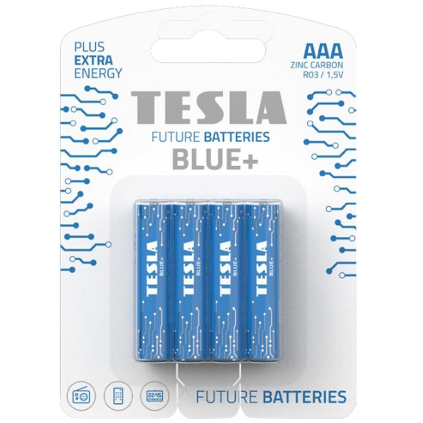 Baterie Tesla AAA R03 Blue+ 4 ks TESLA LIGHTING